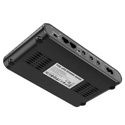 Источник бесперебойного питания Hoco DB63 Portable DC UPS для роутеров 5V/9V/12V 10000 mAh - фото 4
