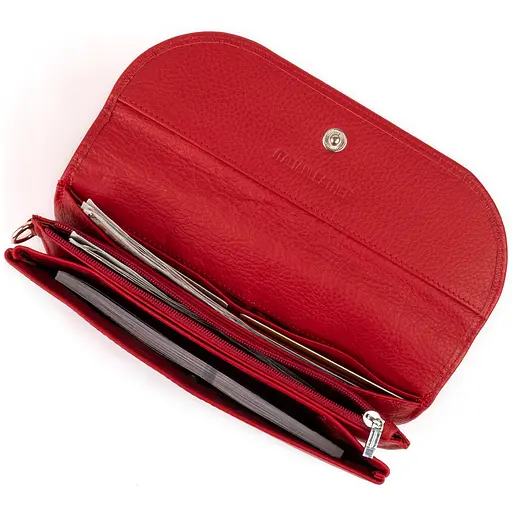 Женский кожаный кошелек-клатч ST Leather 19х9.5х2.5 см acs0015826 - фото 3