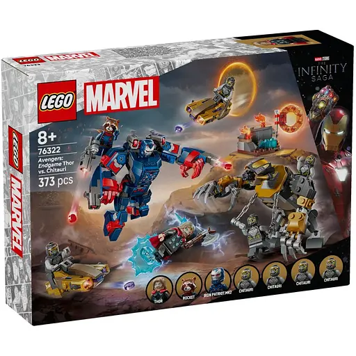 Конструктор LEGO Marvel Super Heroes Месники: Завершення Тор проти Чітаурі 373 деталі (76322) - фото 1