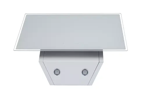 Вытяжка декоративная наклонная Perfelli DNS 6272 D 700 WH LED - фото 8