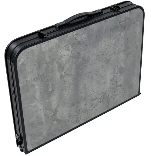 Стол Bo-Camp Northgate 90x60 см Black/Grey (1404184) (DAS303262) - фото 2