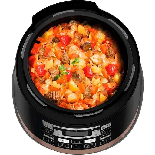 Мультиварка - скороварка Moulinex CE430A34 Чорний/коричневий UA - фото 2