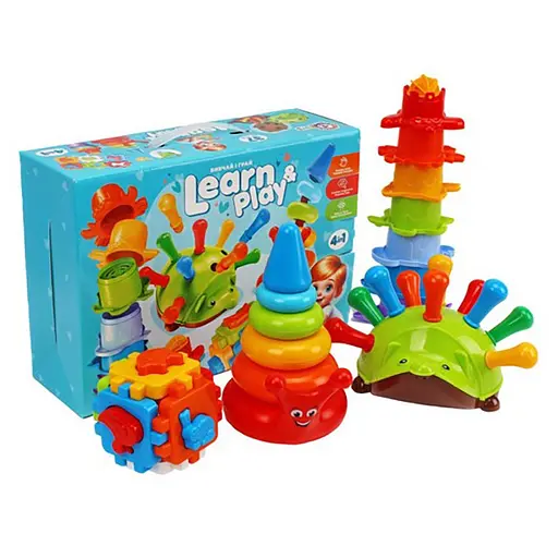 Детский игровой набор "Learn paly 4 в 1" 2376TXK - фото 2