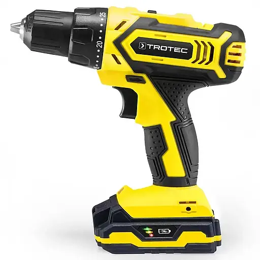 Дрель-шуруповерт аккумуляторный Trotec PSCS 11-20V с кейсом (DAS302794) - фото 2
