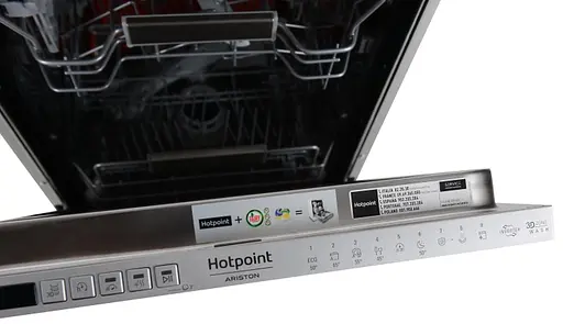 Посудомоечная машина Hotpoint-Ariston HSIO 3O23 WFE встроенная 45 см - фото 4