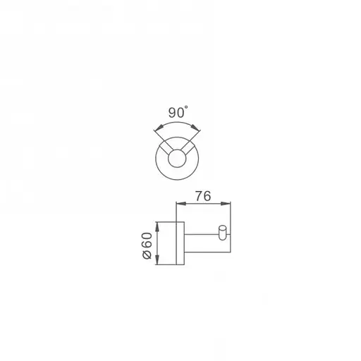 Крючок для полотенец Frap F30105-2 - фото 2