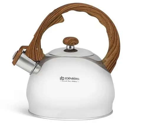 Чайник со свистком Edenberg EB-1921 2 л коричневый