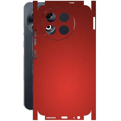 Защитная пленка StatusSKIN для Tecno Spark 30 Pro Корпус Винил красная матовая - фото 1