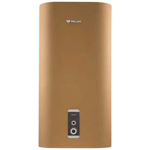 Водонагреватель Willer Grand, 2 кВт, сухой ТЭН, 50 л, прямоугольный, вертикальный, желтый (EV50DR) - фото 1