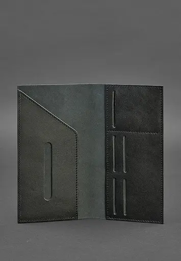 Кожаный тревел-кейс 3.1 черный краст - фото 5