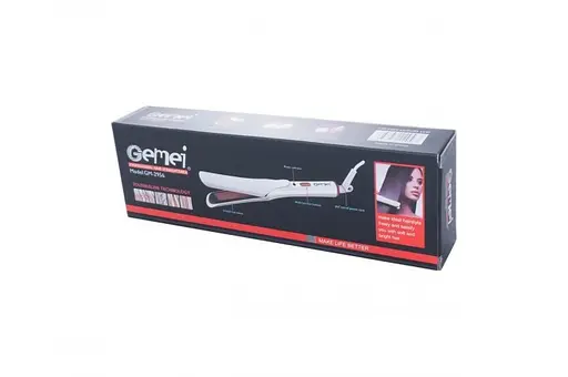 Випрямляч для волосся Gemei GM-2956 керамічний - фото 2
