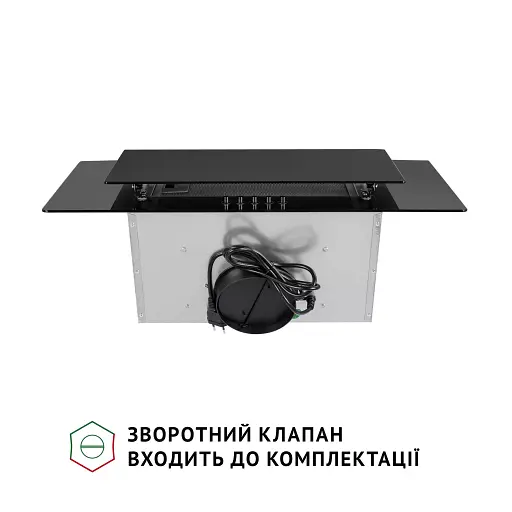 Вытяжка декоративная наклонная PERFELLI DN 6142 BL LED - фото 8