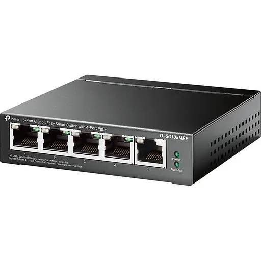 Коммутатор TP-Link TL-SG105MPE (TL-SG105MPE) - фото 1