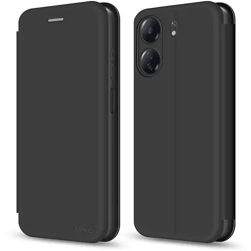 Чохол-книжка Make Xiaomi Redmi 13C/Poco C65 Flip Black