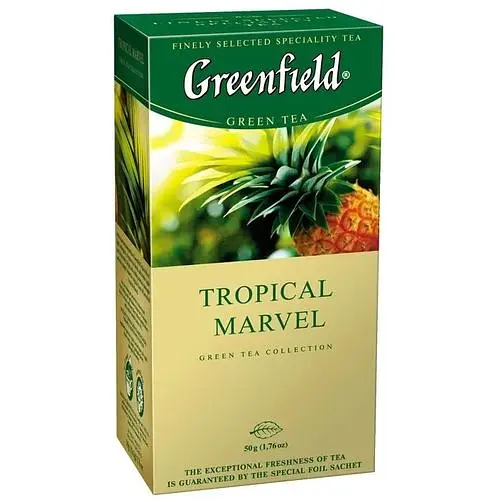 Чай Greenfield Tropical Marvel 25 пакетиків - фото 1