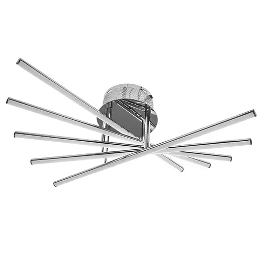 Люстра світлодіодна Brille для спальні 30W WW CH (BL-489С/5)