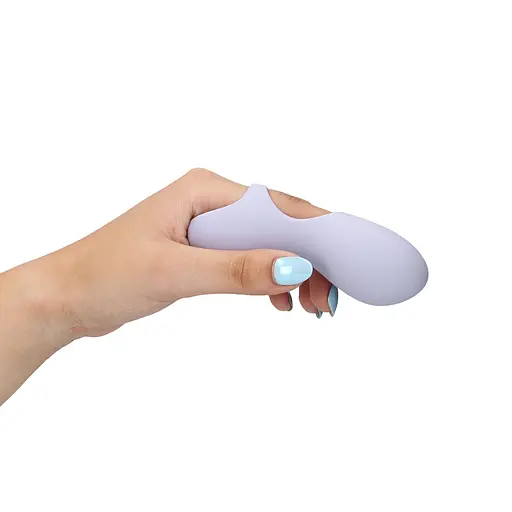 Вібратор на палець Loveline Silicone Finger 10.7см бузковий - фото 10