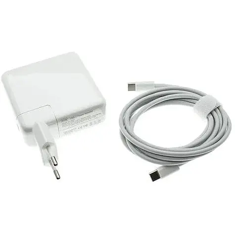 Блок питания GRAND для MacBook APPLE AE61 Type-C PD 61W 20.3V 3A + кабель 2 метра Type-C - Type-C - фото 1