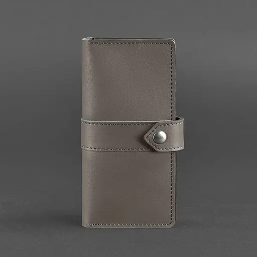 Кожаное женское портмоне 3.1 темно-бежевый Краст - фото 6