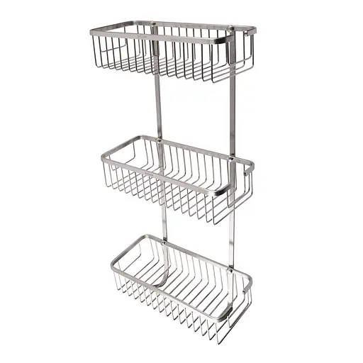 Полка тройная Globus Lux SQ9477, Нержавеющая сталь - фото 4