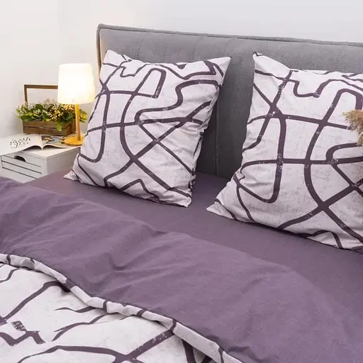 Комплект постільної білизни Viluta сімейний ранфорс 24254 100% бавовна - фото 2