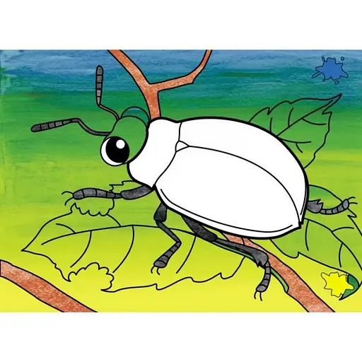 Детская книга "Рисовалка для самых маленьких: Цвета-друзья" АРТ 19202 укр - фото 5