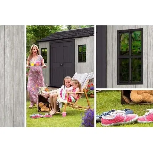 Садовый пластиковый домик Keter OAKLAND 1175 - фото 7