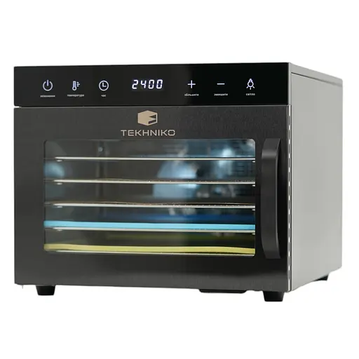 Дегідратор професійний Tekhniko DH-06H-BK (6 лотків) чорний - фото 1