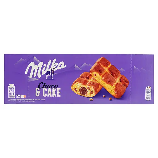 Бисквит Milka Soft & Choc с шоколадной начинкой 175 г (742153)