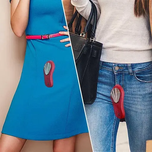 Смарт-вибратор Love Spouse Magnetic клиторальный 11 см для женщин USB 10 режимов красный - фото 6