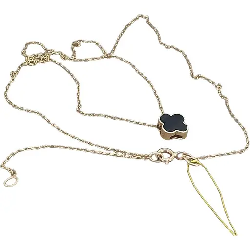 Золоте кольє Платон Конюшина з фіанітом. 2Н104/01Б 40