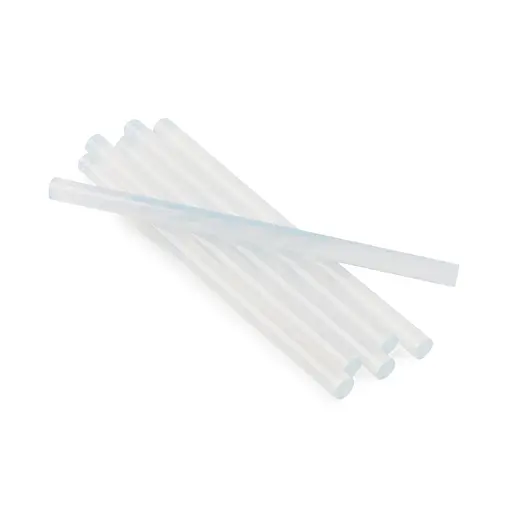 Стержни клеевые Polax прозрачные 11,2 х 200 мм 6 шт (32-007)