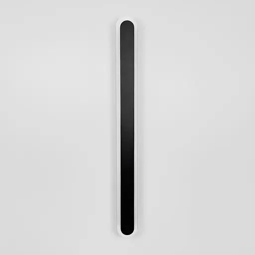 Видовжене чорне бра у металевому корпусі 60 см Арт. W010/600 ВК Line F - фото 5