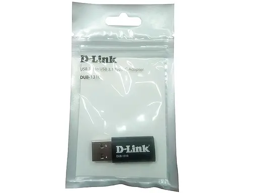 Адаптер перетворювач D-Link Type-C - Usb 3.0 Dub-1310 - фото 2
