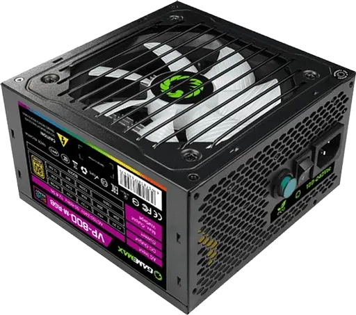 Блок живлення GameMax VP-800-RGB 800W 80+ (VP-800-RGB) - фото 2