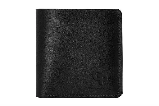 Чоловічий шкіряний гаманець Grande Pelle 10х10х2 см acs0029297 - фото 1