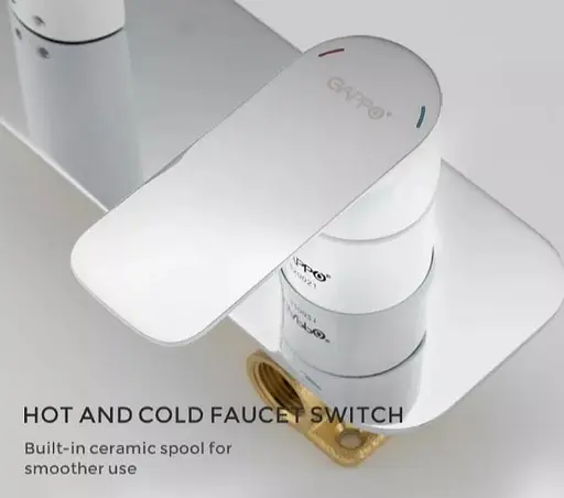 Змішувач для умивальника Gappo G1048-22 - фото 3