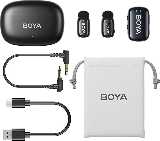 Мікрофон Boya mini-18 TRS for camera Black (mini-18) - фото 2