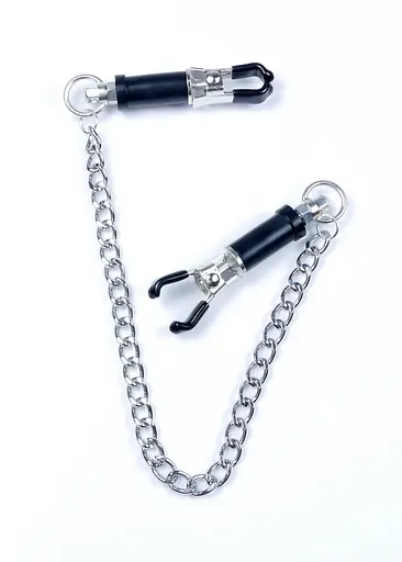 Зажимы для сосков Fetish B - Series Exclusive Nipple Clamps No.12, 43.5 см (серебристый) - фото 3