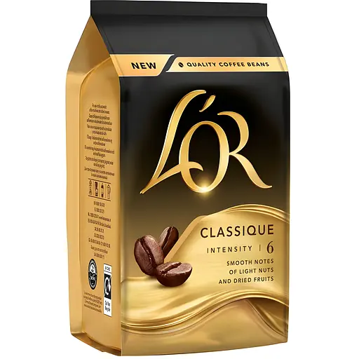 Кава зерно L'OR Classique натуральна смажена 200 г - фото 1