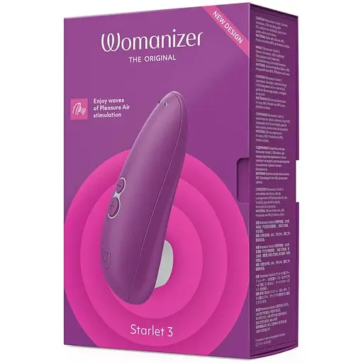 Вакуумный клиторальный стимулятор Womanizer Starlet 3 Violet - фото 6