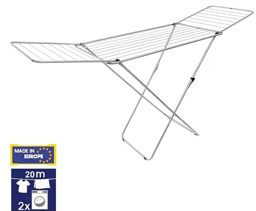 Сушилка для белья напольная Casa Si Pisa 20m Grey (CS92124C06) - фото 2