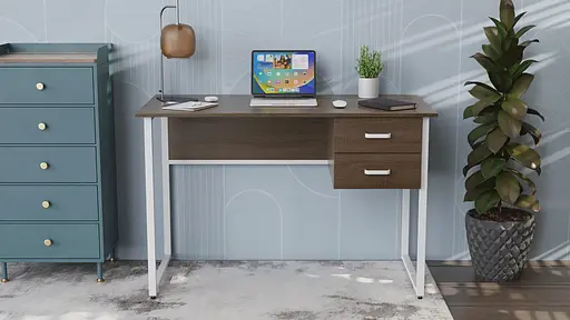 Комп'ютерний стіл Ferrum-decor Гаррі 75x120x60 сірий ДСП Дуб Сонома Труфель 32мм (FRD-101458) - фото 4