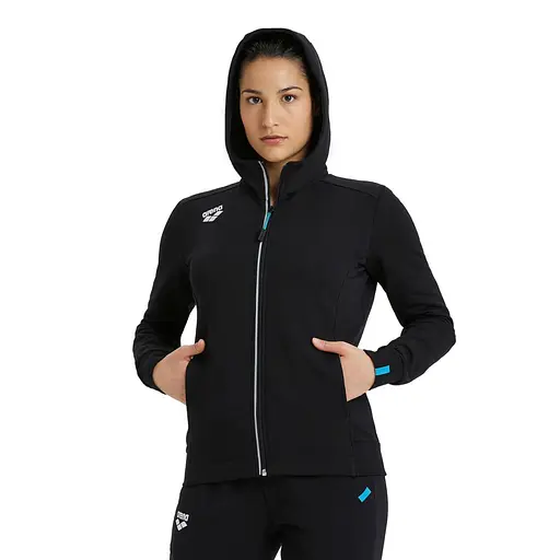 Кофта Arena Team Hooded Jacket Pan W Black M (1097-004895-500 M) - фото 3