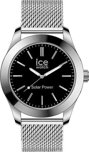 Часы Ice-Watch Ice steel solar Silver Black 023795