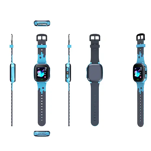 Дитячий смарт-годинник Smart Baby Watch S1 з камерою GPS-трекером і яскравим дисплеєм блакитний - фото 5