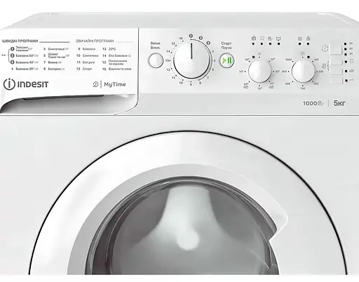 Стиральная машина Indesit OMTWSC 51052 W UA автоматическая (6964044) - фото 3