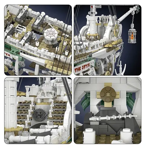 Конструктор Піратський корабель-привид 3769 елементів - фото 4