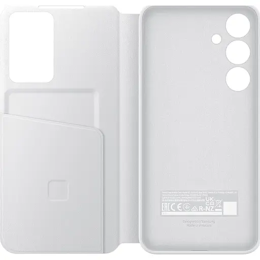 Оригінальний чохол-книжка Smart View Wallet Case для Galaxy S24 Plus White (S926) EF-ZS926CWEGWW - фото 7