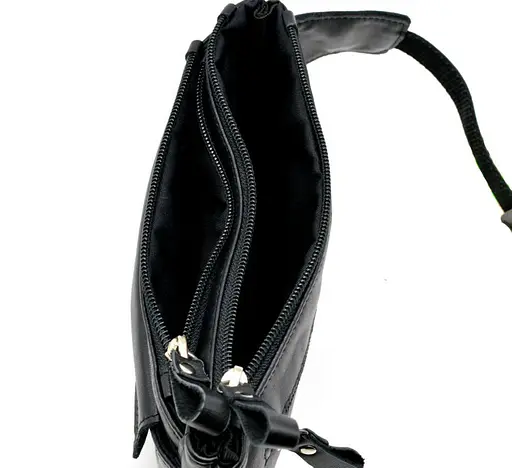 Шкіряна бананка Tarwa 24х15х3 см sum0025625 - фото 6